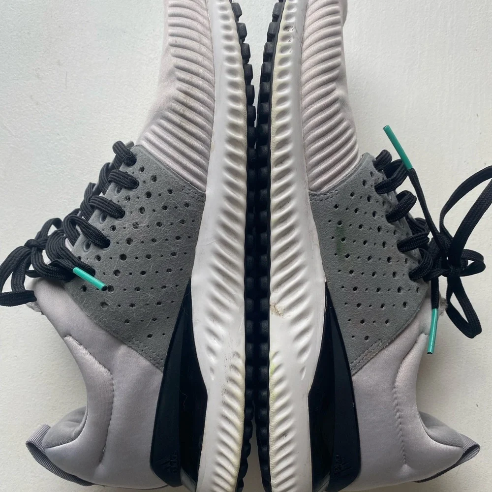 Adidas Gray Athletic Shoes with Modern Design